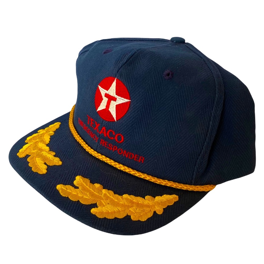 Texaco Embroidered Emergency Responder Hat SnapBack